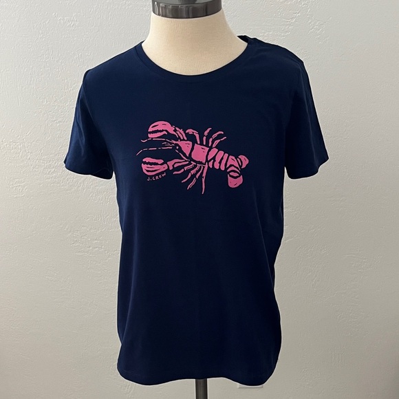 J. Crew Tops - NWT J. Crew Collectors Tee - Colorful Lobster